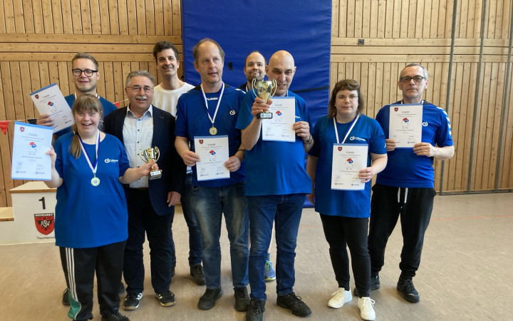 Erfolgreiche Tischtennis SpielerInnen der JURA Werkstaetten Neumarkt 2026
