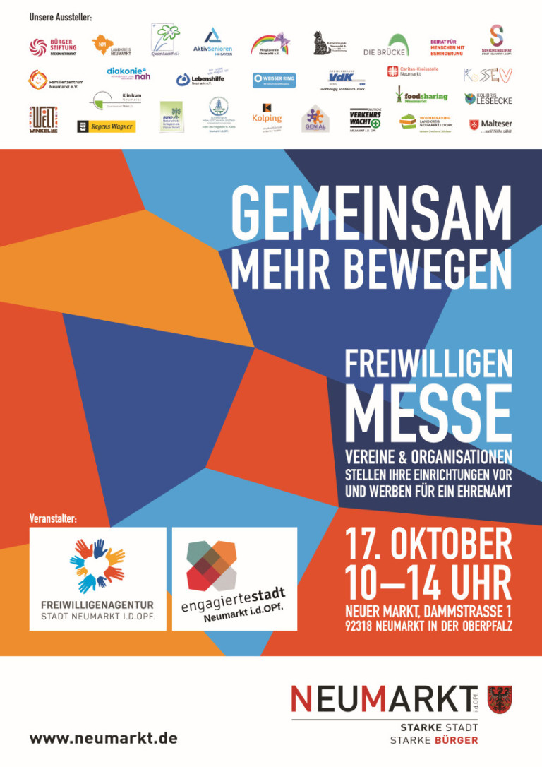 Freiwilligenmesse Neumarkt 2026