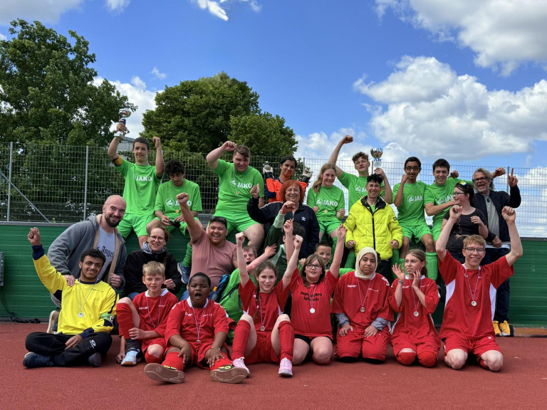 Siegerbild - Fußballturnier der Oberpfälzer Förderzentren 2025