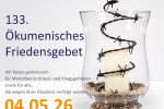 Plakat 133. Friedensgebet Mai 2026